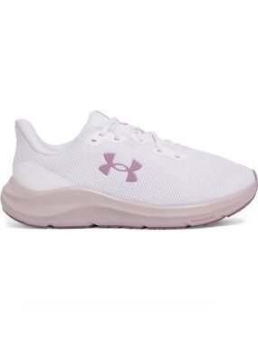 Under Armour Women's White and Lavender Mesh Trainer